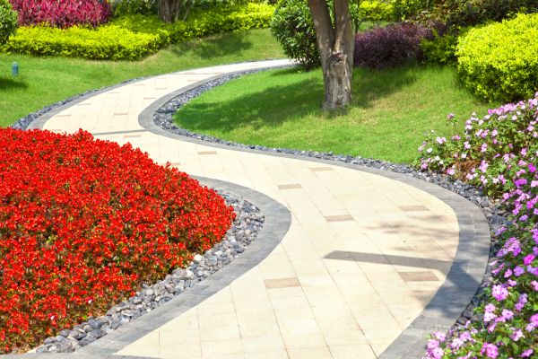 Garden Walkway Installation in Little River