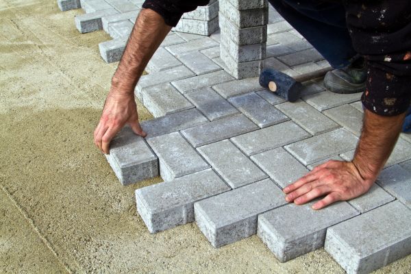 Concrete Paver Installation in Little River