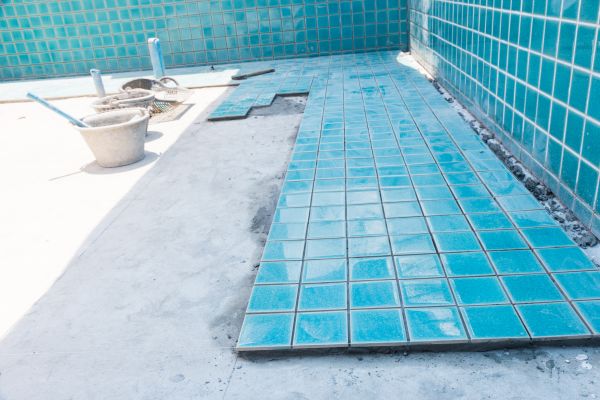 Pool Flooring Installation in Little River